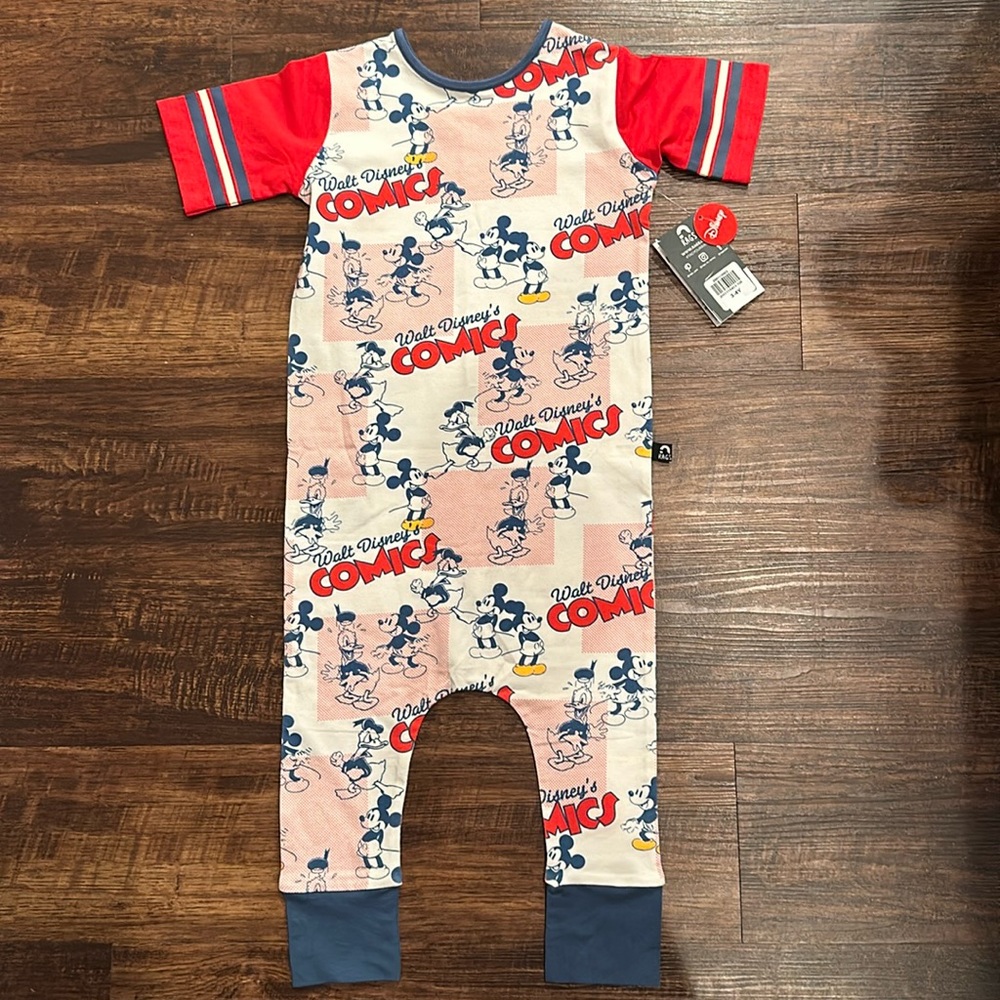 Rags to Raches Mickey comics romper